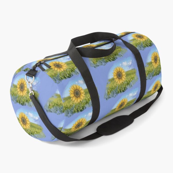 Item preview, ​Watercolor Sunflower Field Summer Scenery designed and sold by Monyegy.
