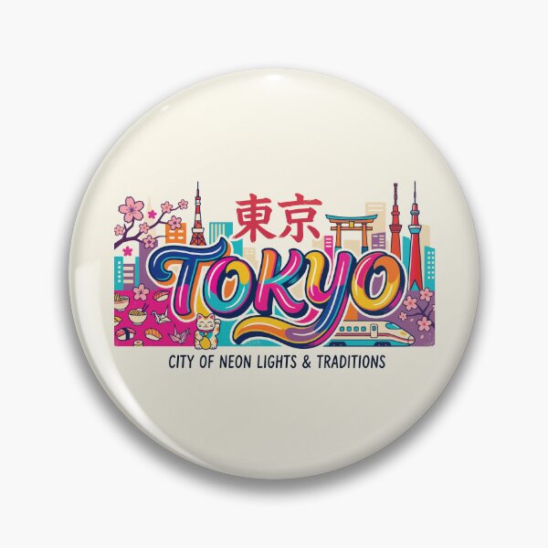 Item preview, Tokyo City of Neon Lights Traditions Landmark designed and sold by Amir Faysal.