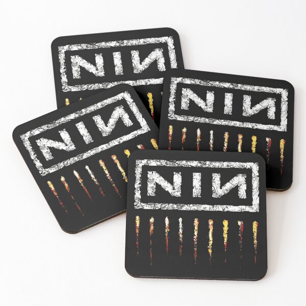 Item preview, Nine Inch Nails Distressed Logo T-Shirt designed and sold by FloraGoods.