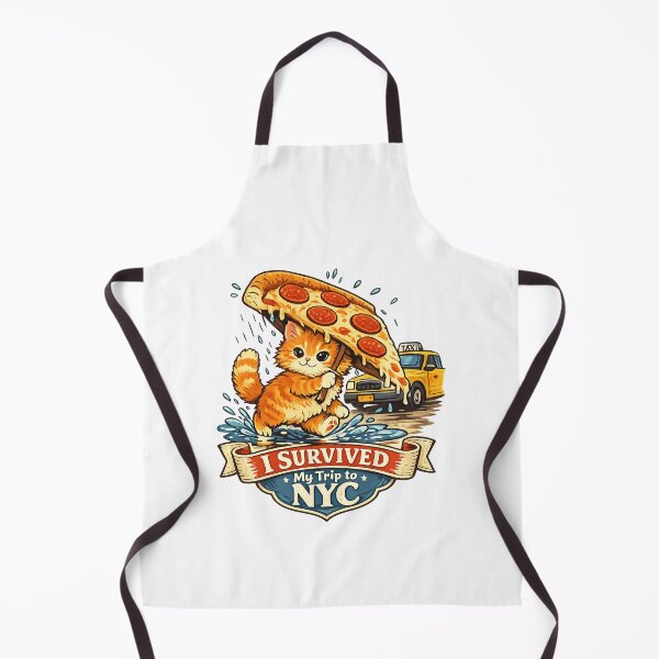 Item preview, Pizza Umbrella Cat in NYC designed and sold by teemix.