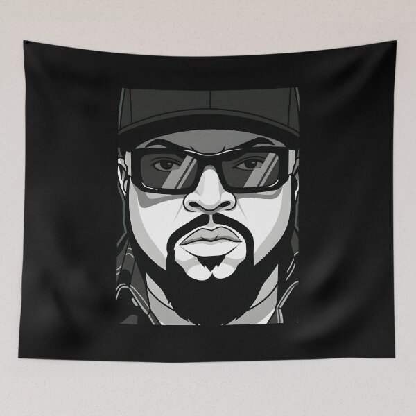 Item preview, Ice Cube vector art designed and sold by Rusdiii.