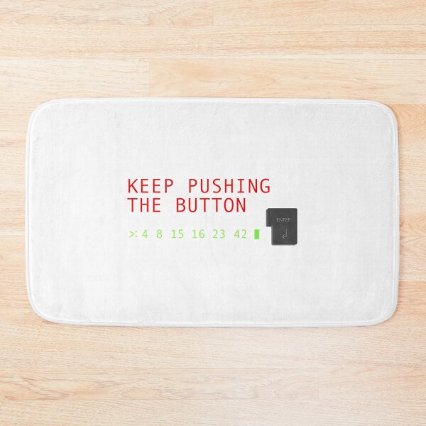 Item preview, Lost - Dharma Initiative - Push The Button designed and sold by OhShirtTees.