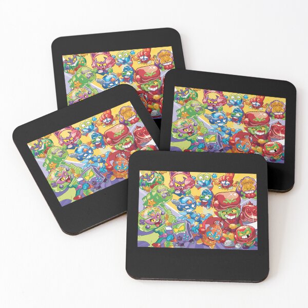 Item preview, Heroic SuperZings Characters In Action Poses designed and sold by khalid11.