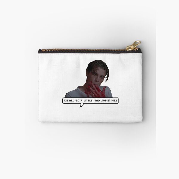 Item preview, Billy Loomis - We All Go A Little Mad Sometimes Quote Print Sticker designed and sold by blowerkatherine.