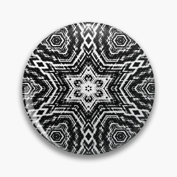 Item preview, Black and White Tribal Geometric Pattern designed and sold by Sybille-Yates.