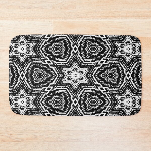 Item preview, Black and White Tribal Geometric Pattern designed and sold by Sybille-Yates.