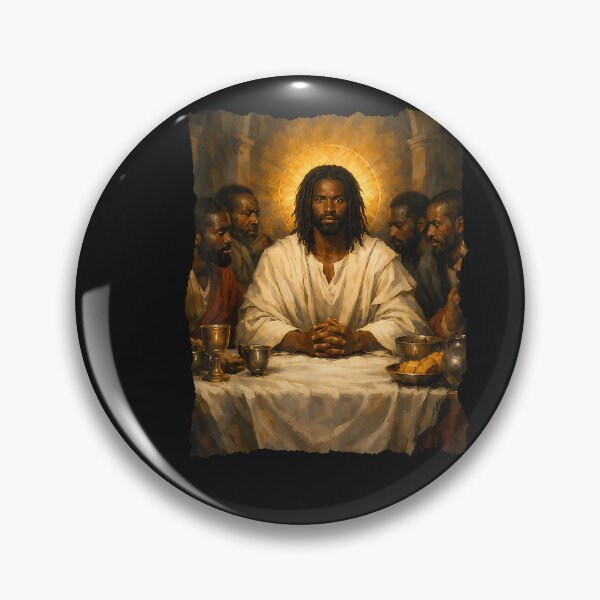 Item preview, Black Jesus Last Supper designed and sold by FrankIsabel.