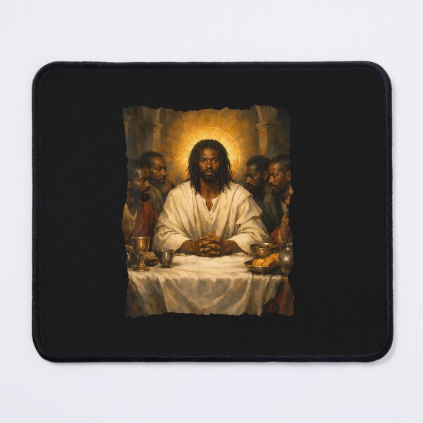 Item preview, Black Jesus Last Supper designed and sold by FrankIsabel.