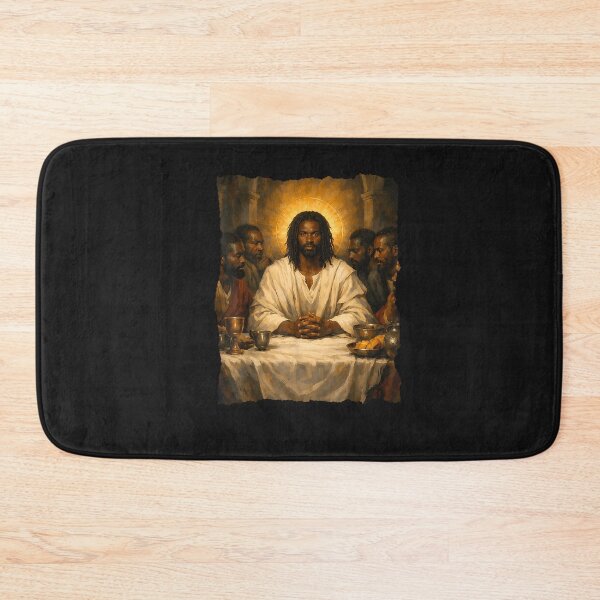 Item preview, Black Jesus Last Supper designed and sold by FrankIsabel.
