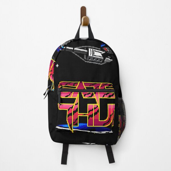 Item preview, Space Fighter Jet Flying Below Pink Metallic designed and sold by khalid11.