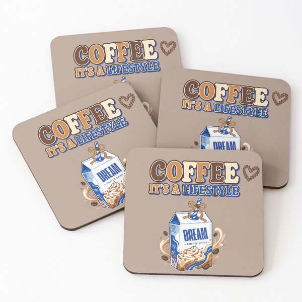 Item preview, Coffee It's a Lifestyle – Dream Coffee Drink | Cute Coffee Lover Design designed and sold by Aimetoi.