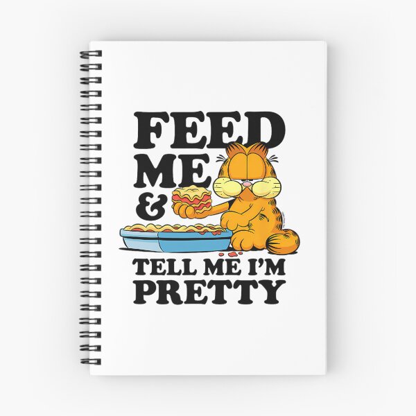 Item preview, Garfield Feed Me  Tell Me Im Pretty Lasagna Humor Design designed and sold by christineirist.