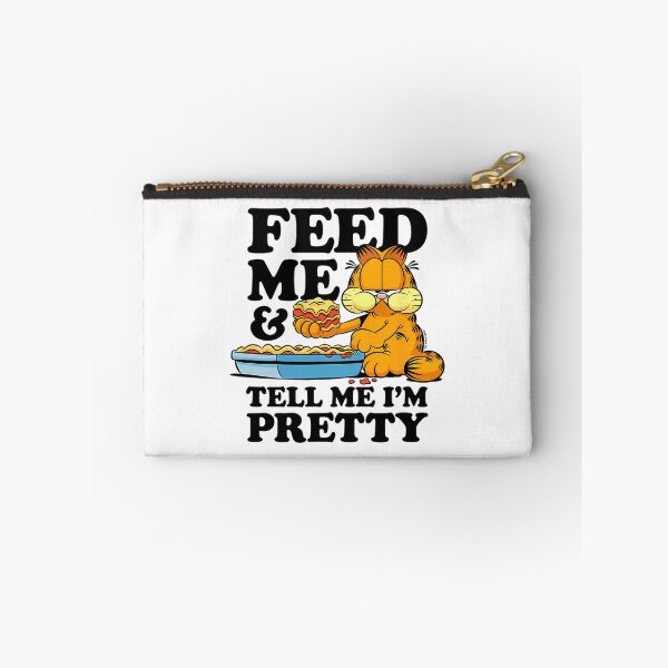 Item preview, Garfield Feed Me  Tell Me Im Pretty Lasagna Humor Design designed and sold by christineirist.