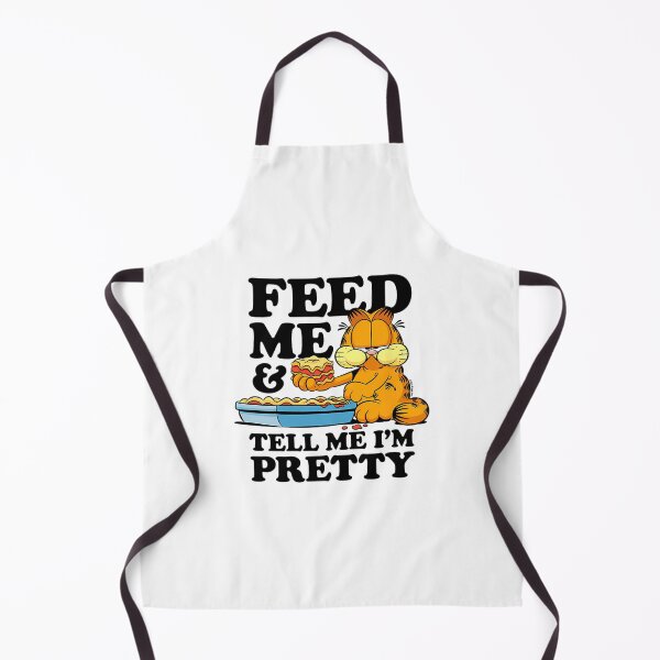 Item preview, Garfield Feed Me Tell Me Im Pretty Lasagna Humor Design designed and sold by christineirist.