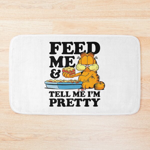 Item preview, Garfield Feed Me  Tell Me Im Pretty Lasagna Humor Design designed and sold by christineirist.