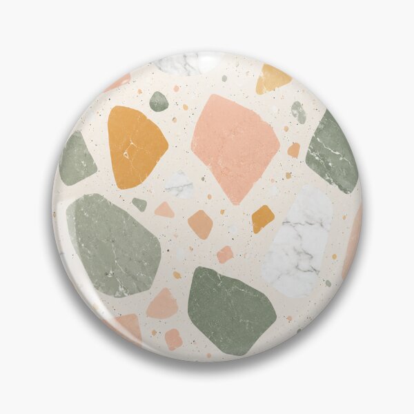 Item preview, Pastel Terrazzo Stone Pattern - Aesthetic Modern Mosaic designed and sold by teemix.