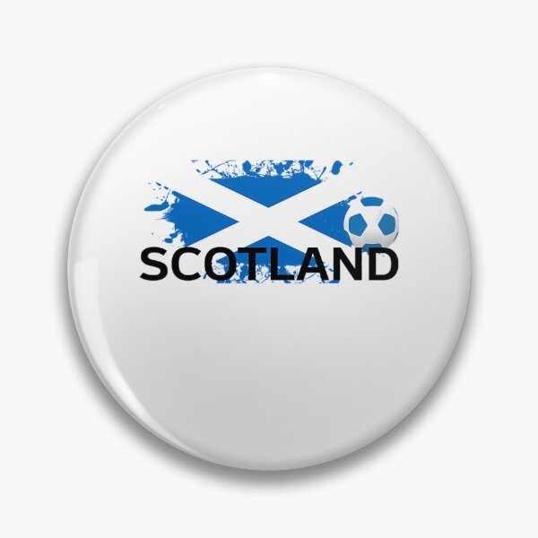 Item preview, Scotland Saltire Flag Splatter With Soccer Ball And Text designed and sold by khalid11.