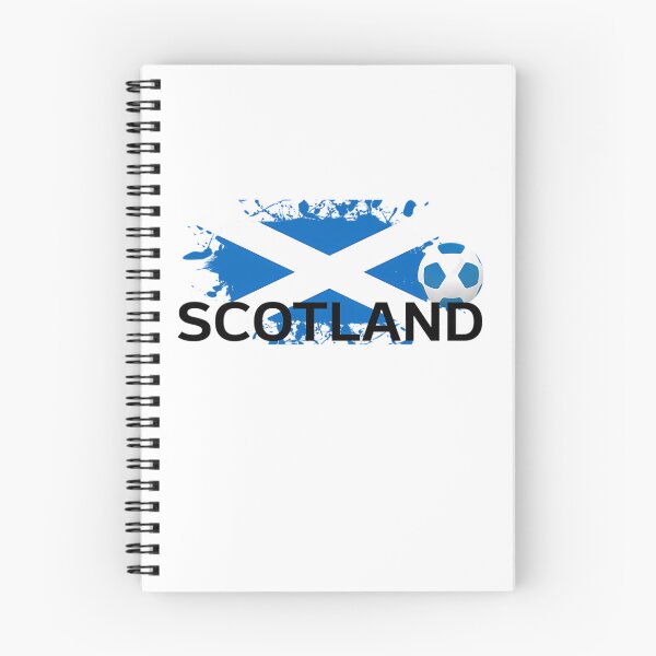 Item preview, Scotland Saltire Flag Splatter With Soccer Ball And Text designed and sold by khalid11.
