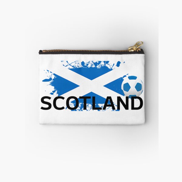 Item preview, Scotland Saltire Flag Splatter With Soccer Ball And Text designed and sold by khalid11.