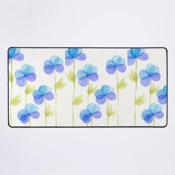 Item preview, Bubble Petals - Blue & Purple designed and sold by Aileen David.