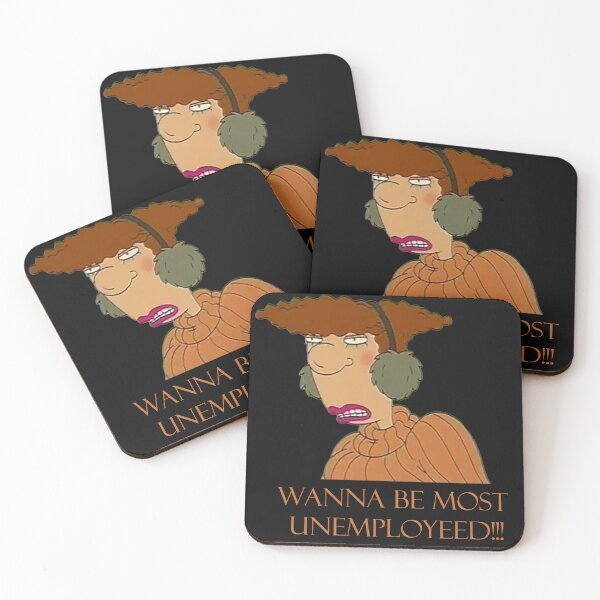 Item preview, Wanna Be Most Unemployeed!!! designed and sold by QueenAlicorn.