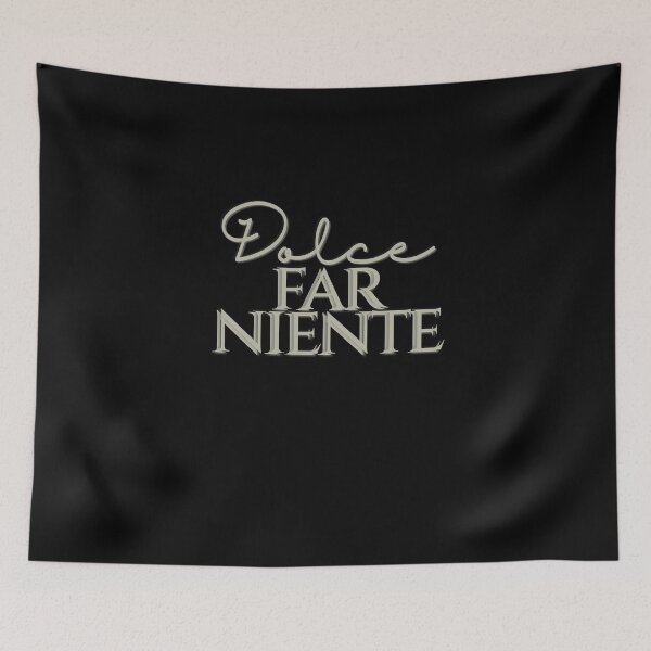 Item preview, il Dolce far niente designed and sold by LaughandLaugh.