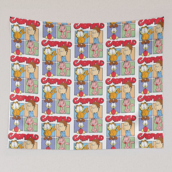 Item preview, Garfield Group Box Up Poster designed and sold by christineirist.