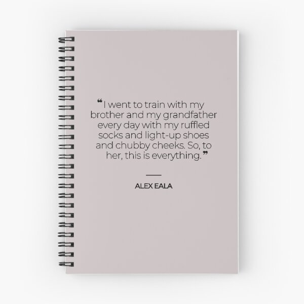 Item preview, Alex Eala Inspirational Quotes designed and sold by TonsPOD.