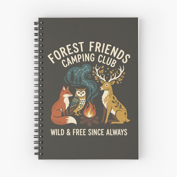 Item preview, Forest Friends Camping Club Wild Free Since Always designed and sold by Amir Faysal.