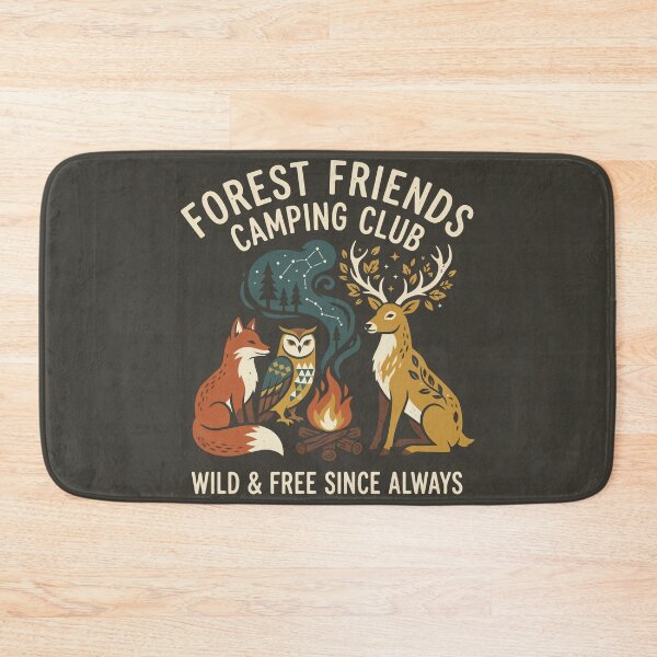 Item preview, Forest Friends Camping Club Wild Free Since Always designed and sold by Amir Faysal.