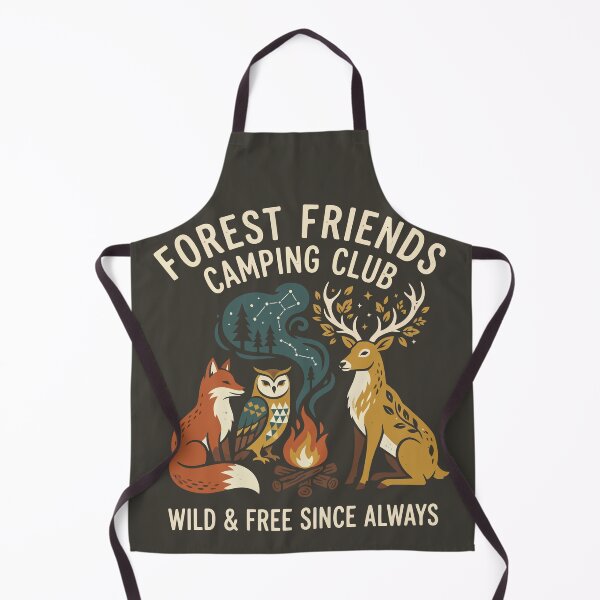 Item preview, Forest Friends Camping Club Wild Free Since Always designed and sold by Amir Faysal.