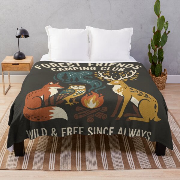 Item preview, Forest Friends Camping Club Wild Free Since Always designed and sold by Amir Faysal.