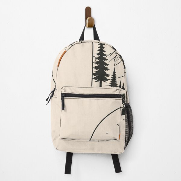 Item preview, Minimal Mountain Road Landscape designed and sold by VYBORA Studio.