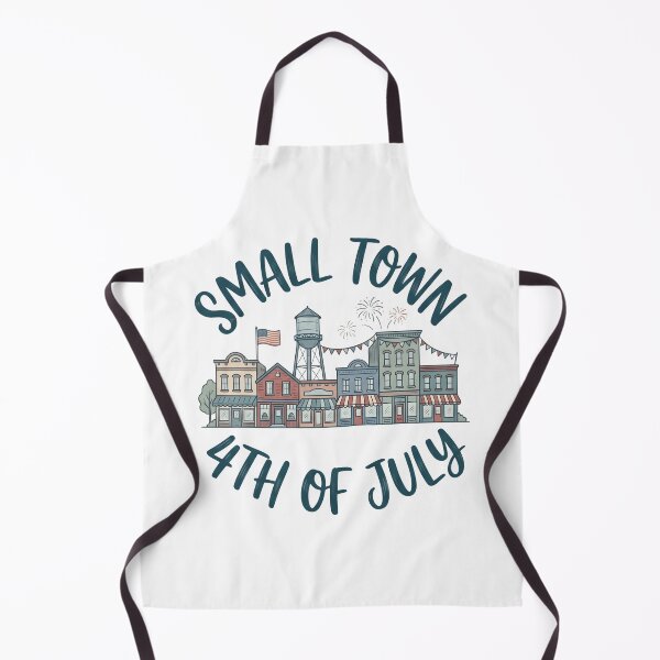 Item preview, Small Town Summer – American Hometown Fourth of July Design designed and sold by StickerNestYou.