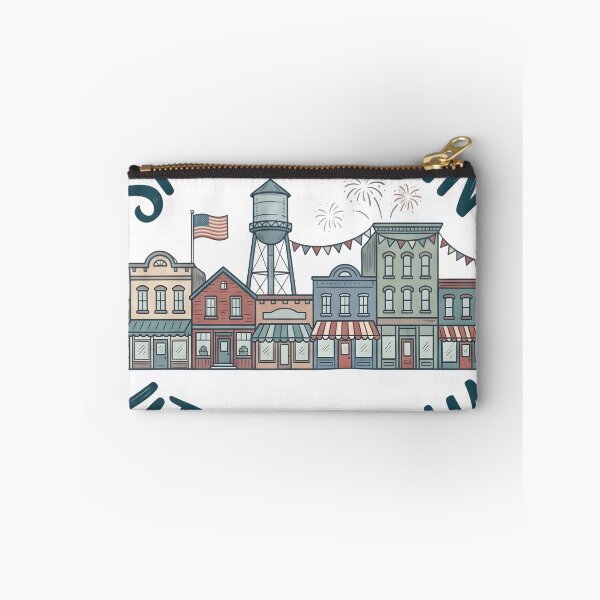 Item preview, Small Town Summer – American Hometown Fourth of July Design designed and sold by StickerNestYou.