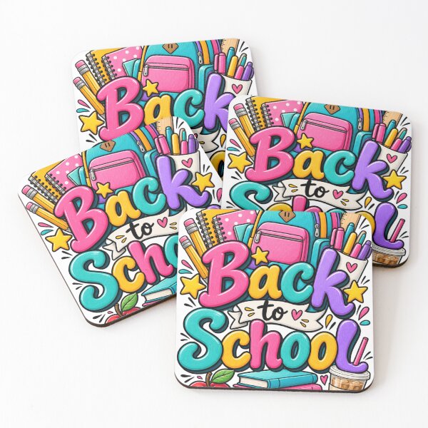 Item preview, Cute Back to School School Supplies Colorful Student Design designed and sold by favoprintaart.