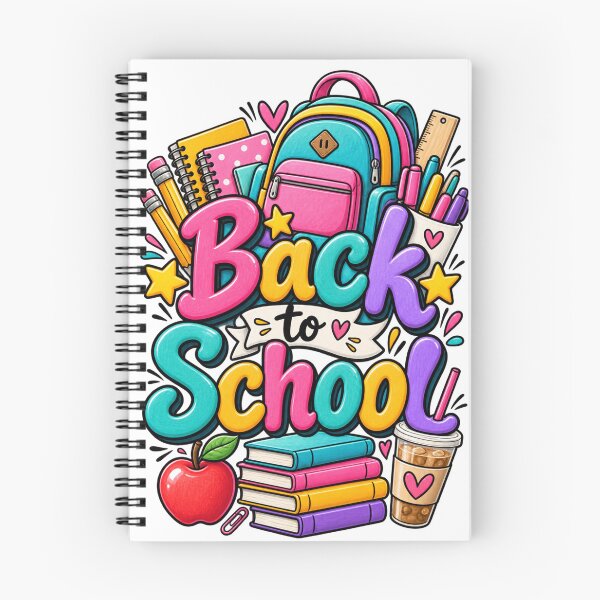 Item preview, Cute Back to School School Supplies Colorful Student Design designed and sold by favoprintaart.