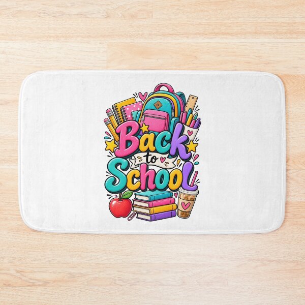 Item preview, Cute Back to School School Supplies Colorful Student Design designed and sold by favoprintaart.