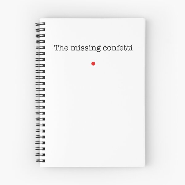Item preview, The missing confetti - Minimalist Red Dot designed and sold by Ddoude.