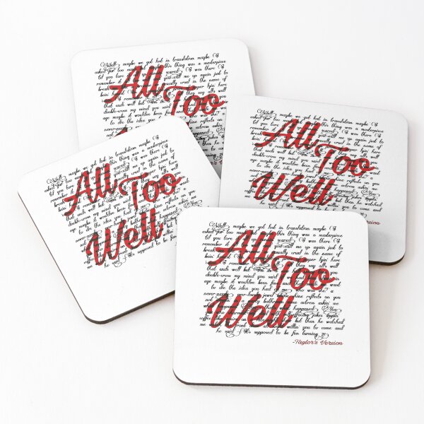 Item preview, All Too Well, Taylor Swift designed and sold by rebeccathanuos.