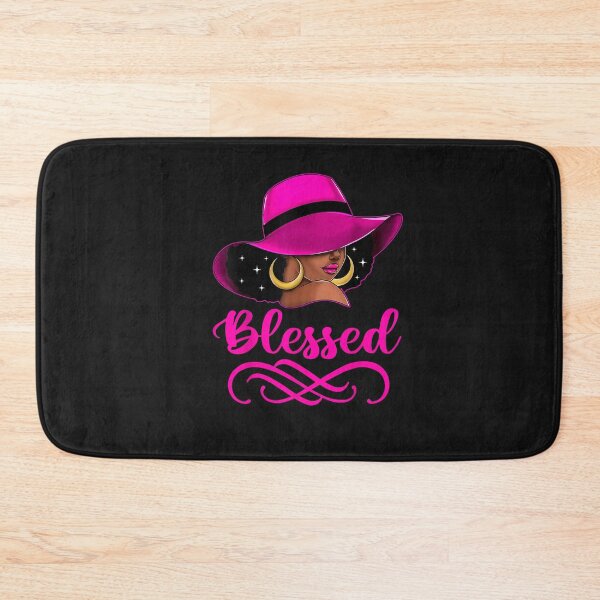 Item preview, Blessed African American Afro Black Women with Hat Christian designed and sold by FrankIsabel.