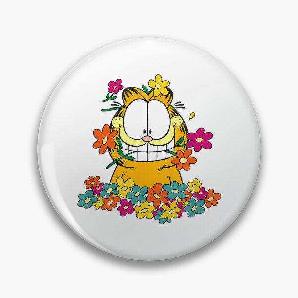 Item preview, Garfield Happy In The Garden Perfect Gift Fan designed and sold by christineirist.