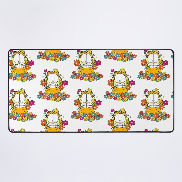 Item preview, Garfield Happy In The Garden Perfect Gift Fan designed and sold by christineirist.