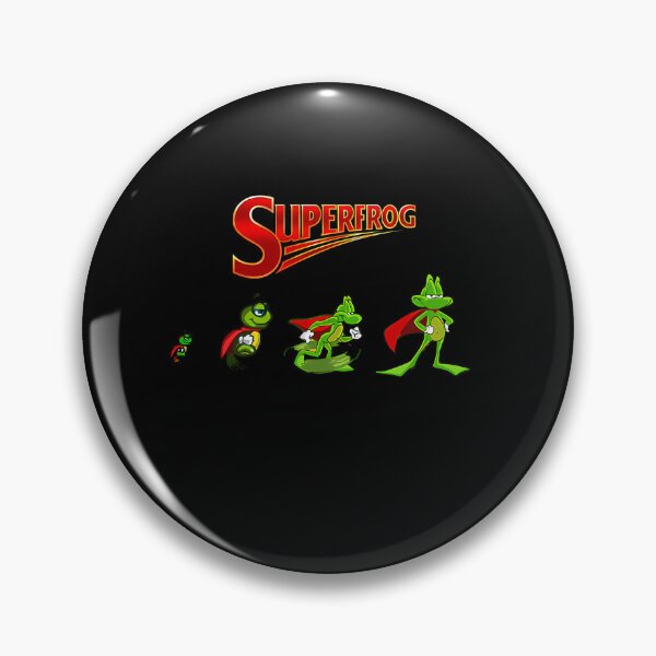 Item preview, Green Hero Frog Transforming Through Stages Under Red Superfrog designed and sold by khalid11.