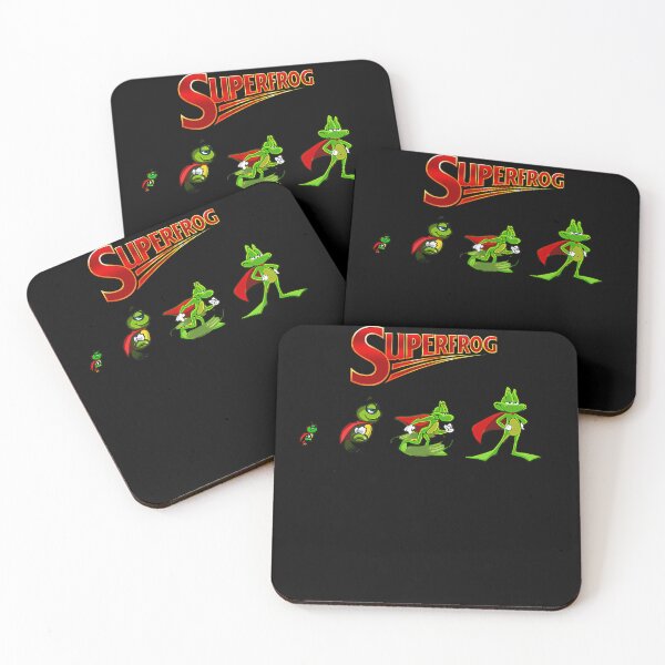 Item preview, Green Hero Frog Transforming Through Stages Under Red Superfrog designed and sold by khalid11.