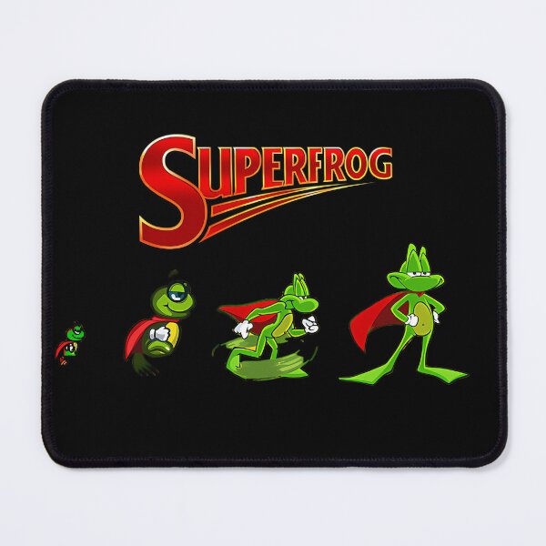 Item preview, Green Hero Frog Transforming Through Stages Under Red Superfrog designed and sold by khalid11.