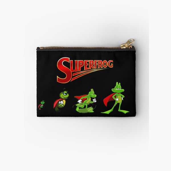 Item preview, Green Hero Frog Transforming Through Stages Under Red Superfrog designed and sold by khalid11.