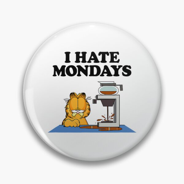 Item preview, Garfield I Hate Mondays Funny Morning Coffee Humor designed and sold by christineirist.
