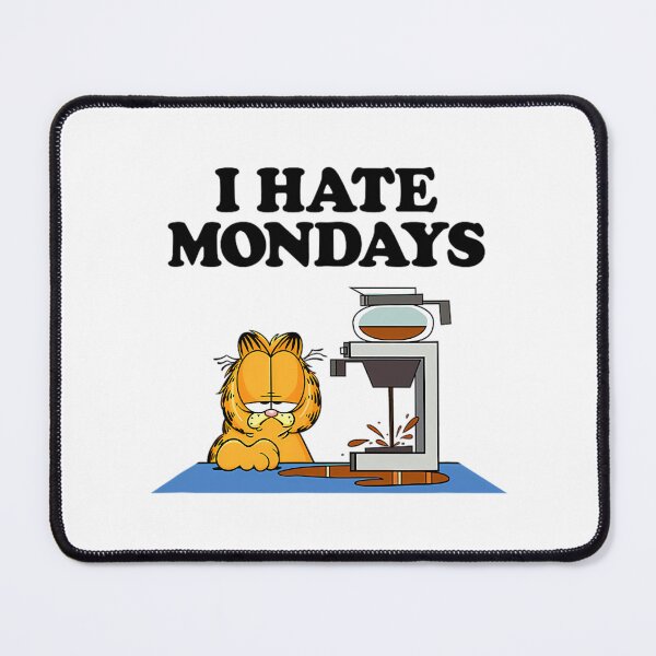 Item preview, Garfield I Hate Mondays Funny Morning Coffee Humor designed and sold by christineirist.
