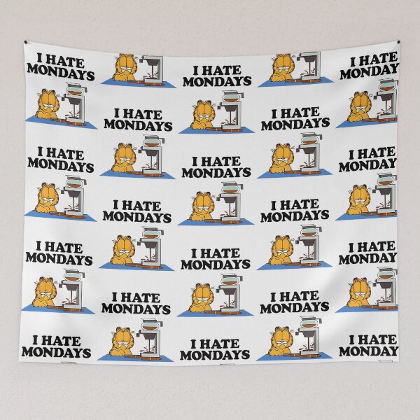 Item preview, Garfield I Hate Mondays Funny Morning Coffee Humor designed and sold by christineirist.